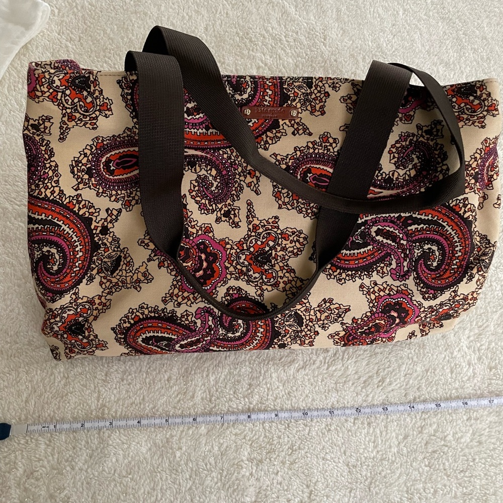 kate spade baby bag/ tote. Barely used, beautiful fall colors.
